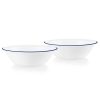 Corelle® Brilliant Blue Banded 2-quart Serving Bowls, 2-pack