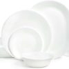 Corelle® Winter Frost White 38-piece Dinnerware Set, Service for 12