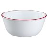 Corelle® Red Banded 28-ounce Large Soup Bowl