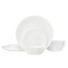 Corelle® Winter Frost White 18-piece Dinnerware Set, Service for 6